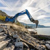 Baustellenführung auf der Pipeline