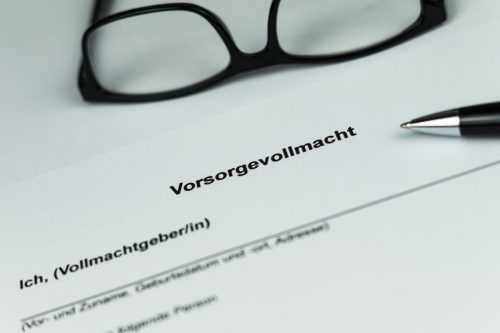 Die Vorsorgevollmacht kann jederzeit widerrufen werden.