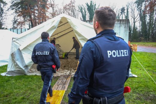 Die Zelte in Feldkirch sind abgebaut worden.  VN/RAUCH