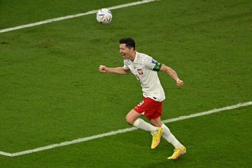 Endlich hat es geklappt: Sein Tor löste Tränen der Freude bei Lewandowski aus. AFP