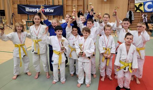 Erfolgreiche Judokas aus Dornbirn.  UJC Dornbirn