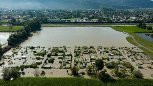 Experten fürchten, dass die Niederschlagsextreme weitreichende Folgen in Vorarlberg haben werden. VN/Stiplovsek