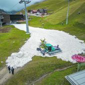 Erste Vorarbeiten für Weltcup Zürs-Lech