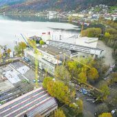 Großbaustelle Festspielbezirk Bregenz