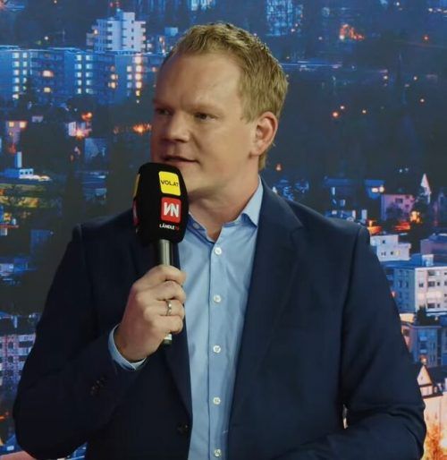 FPÖ-Chef Christof Bitschi verwies auf eine Umfrage, die seine Partei in Auftrag gegeben hat.