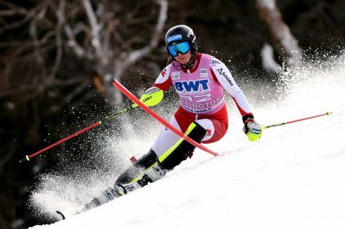 Franziska Gritsch setzte mit der Laufbestzeit im zweiten Durchgang im Slalom in Killington ein Ausrufezeichen. apa