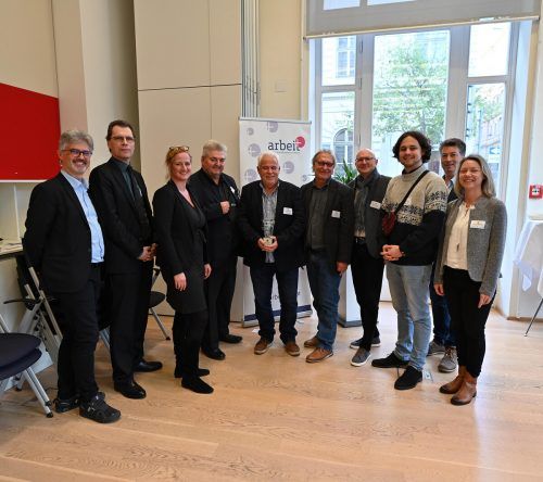 Freude bei den Vertretern der DJW und der Stadt Dornbirn bei der Auszeichnung in Wien. DJW