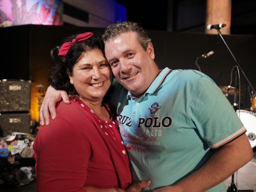 Gaby Däppen und Sascha Schaufelberger genossen den Abend.