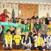 Volksschule Altach ist voll im Derbyfieber