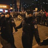 Polizeipräsenz gegen neue Proteste