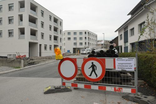 In knapp einer Woche ist die Lustenauer Staldenstraße wieder befahrbar.  bvs