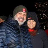 Adventkranzweihe und Illumination des Christbaums