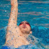 Max Halbeisen mit einer Gold- und drei Silbermedaillen