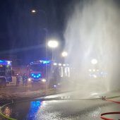 Großeinsatz in der Bludescher Imbissstube