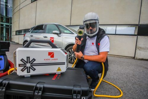 Sicherheit ist dem zertifizierten Laserschutzbeauftragten sehr wichtig.