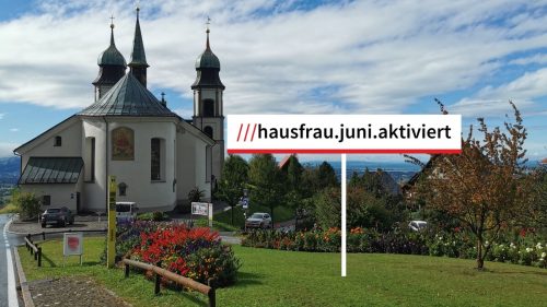 So könnte eine Positionierung im Ortskern von Bildstein aussehen. Die drei Worte lassen sich einfacher weitergeben als Koordinaten oder lange Erklärungen.  Rotes Kreuz Vorarlberg