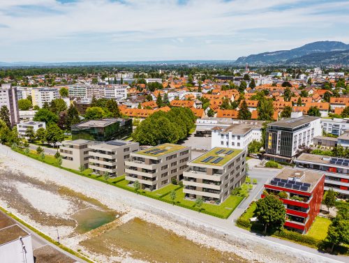 So soll die neue Wohnanlage Helvetia aussehen, wenn sie fertiggestellt ist. Nägele