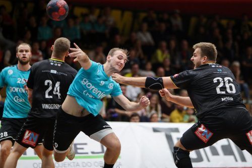 Spielmacher Domen Tajnik ist Dreh- und Angelpunkt im Spiel von Velenje. Neben dem 22-Jährigen war es Goalie Matevz Skok, der im Hinspiel dafür verantwortlich war, dass die Slowenen das Spiel drehten.  RK Velenje