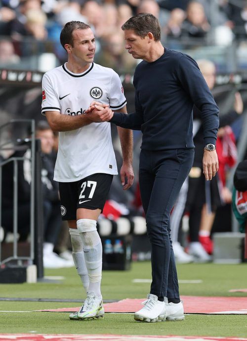 Unter Eintracht-Coach Oliver Glasner wurde Mario Götze erneut zum DFB-Teamspieler. ge