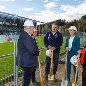 Baustart für Sporthaus in Göfis