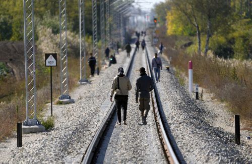 Viele Flüchtlinge kamen über Serbien in die EU.  AP