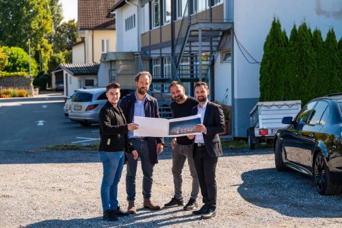 Vor gut einem Jahr präsentierten Architekten und Betreiber des islamischen Kulturzentrums in Lustenau noch stolz ihre Pläne. VN/SERRA