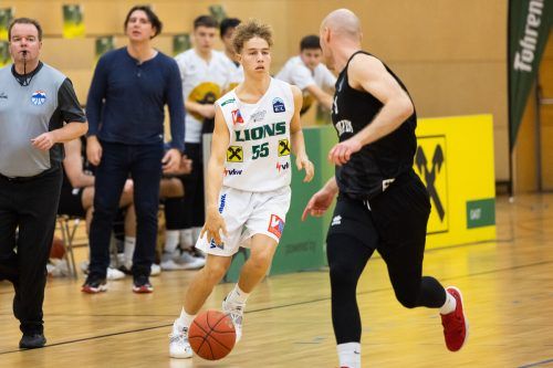 Youngster Felix Erath steuerte zwölf Punkte zum ersten Heimsieg bei. VN/Sams