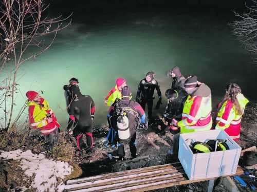 50 Mitglieder Vorarlberger der Wasserrettung beteiligten sich an dem Einsatz.  öwr Vorarlberg