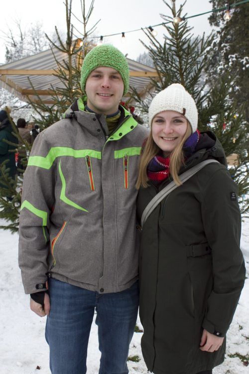 Alexander Konzett und Nadine Wrann kamen ebenso zum Benefizevent.