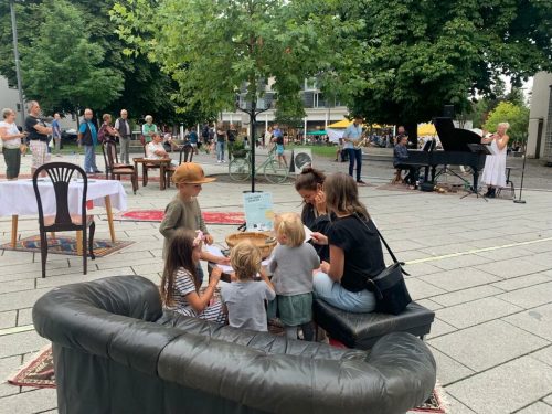 Das „Wohnzimmer Dornbirn“ geht heuer in die zweite Auflage. Stadt