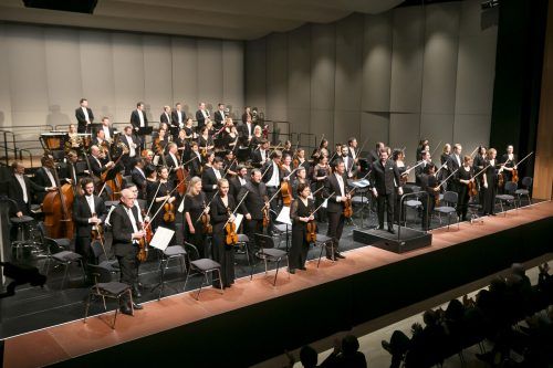 Auch das 3. Konzert des Symphoniorchesters Vorarlberg in dieser Saison fand großen Anklang beim Publikum. SOV/Mathis