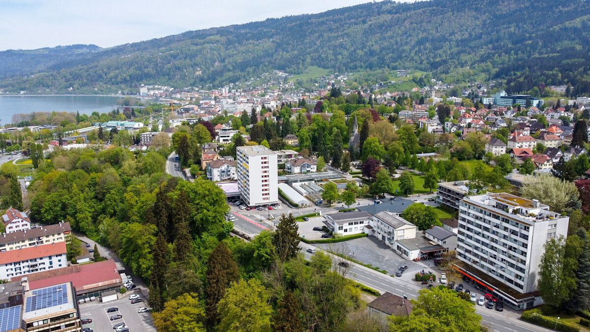 Die Bauarbeiten für das Innovationsquartier Bregenz sollen im kommenden Jahr starten. Es entstehen drei Gebäude. prisma