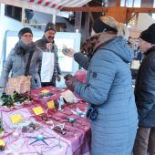 Gute Stimmung beim Klostner Weihnachtsmarkt