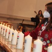 Pfadfinder bringen zum Fest das Friedenslicht nach Lustenau