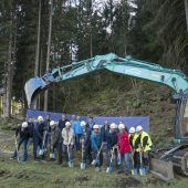 Spatenstich für neues Trinkwasserkraftwerk Reute