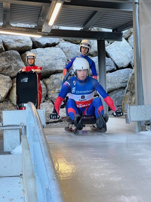 Beim Start ist volle Konzentration gefragt. Beim Continental Cup machen 17 Nationen mit.  