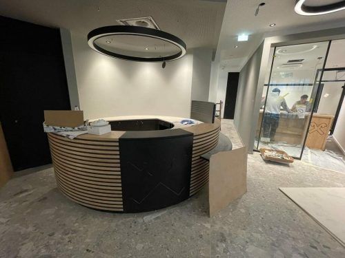 Bereits jetzt wird ein kleiner Einblick in den Neubau gewährt.