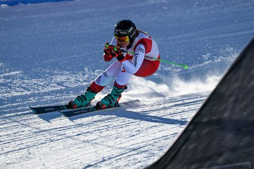 Beste der ÖSV-Läuferinnen: Als Qualifikationsachte sicherte sich Sonja Gigler das Ticket für den Weltcupauftakt der Skicrosser am Donnerstag. gepa