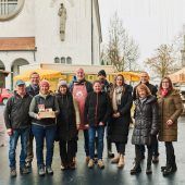 Eine Aufmerksamkeit für die Marktfahrer
