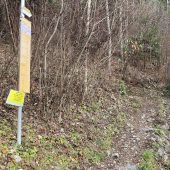 Beliebter Wanderweg gesperrt