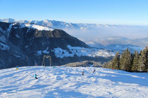 Das Frastanzer Skigebiet ist klein, aber fein.  HE