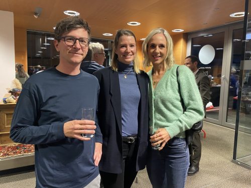 Das Künstlerkollekiv WEITRAUM: Markus Fetz, Maria Burtscher und Raphaela Seifert. 