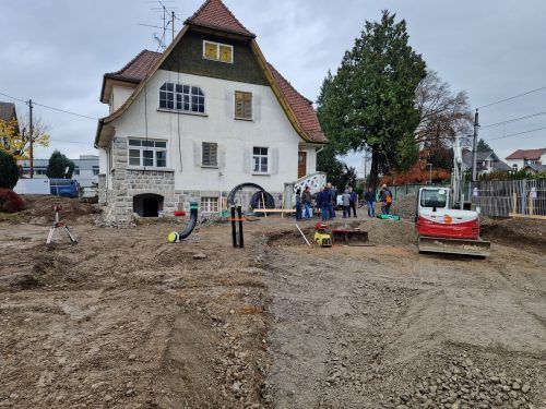 Das Landhaus Bärenzung wird saniert und zwei Wohnungen eingerichtet.  