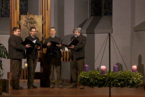 Der Göfner 4-Xang lädt heute Abend mit weiteren Gästen in die Pfarrkirche ein.  Sonderegger