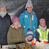 Leise rieselte der Schnee beim Hörbranzer Weihnachtsmarkt