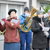 Lustenaus Straßen mit weihnachtlichen Klängen erfüllt