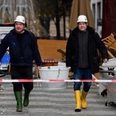 Ursache für geplatztes Aquarium in Berlin weiterhin unklar