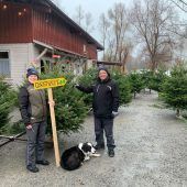 Christbäume am Gutshof Heidensand