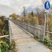 Teure Radbrücke