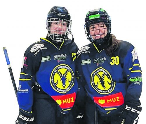 Die Hohen­emser Damen schlugen sich auf dem Eis wacker. HSC